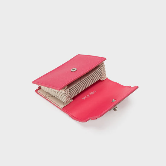 Portafoglio in similpelle EVELIN WALLET - FUXIA