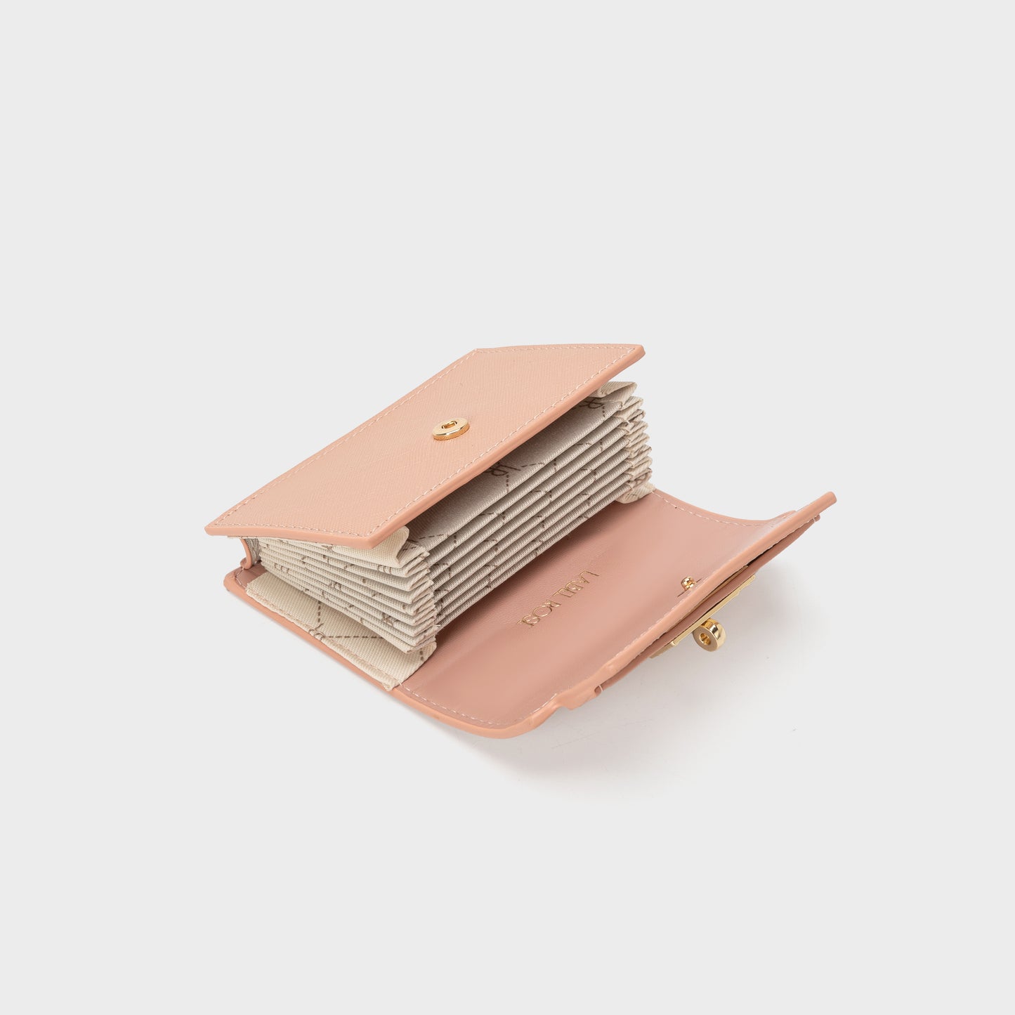 Portafoglio in similpelle EVELIN WALLET - ROSA NUDE