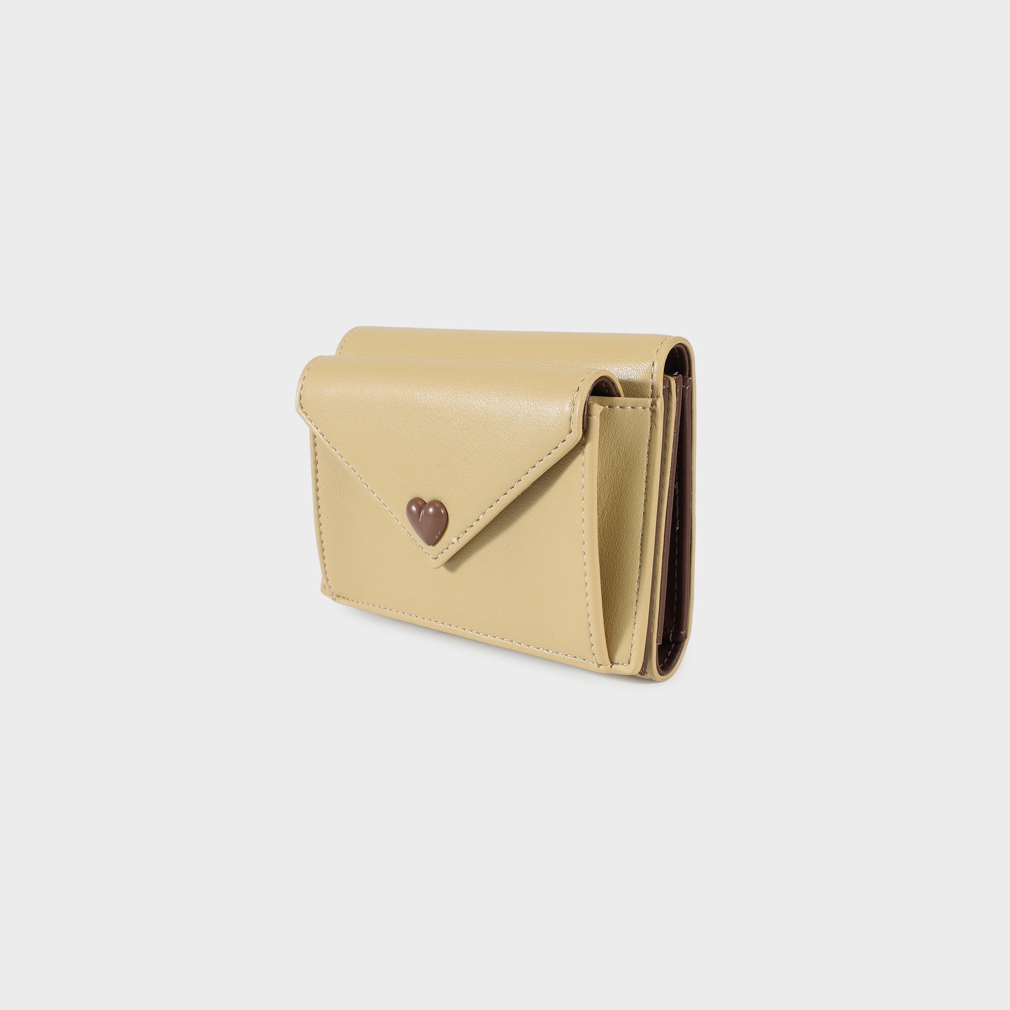 Portafoglio MELROSE  WALLET - NUT CREAM