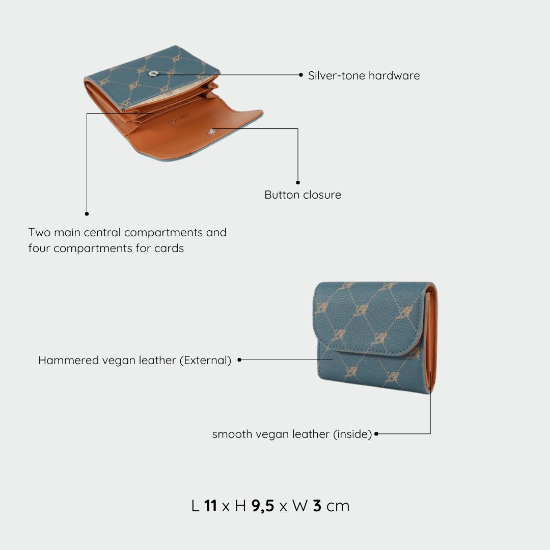 Monedero NELLY WALLET - BLUE JEANS