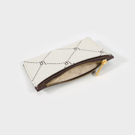 Portafoglio NEW MONOGRAM MEDIUM WALLET - MARRONE