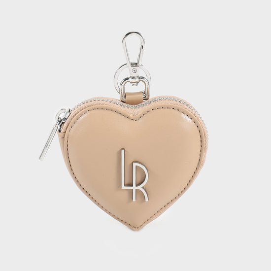 Portamonete CUPID HEART WALLET - BEIGE