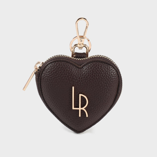 Portamonete MARGOT HEART WALLET - MARRONE SCURO