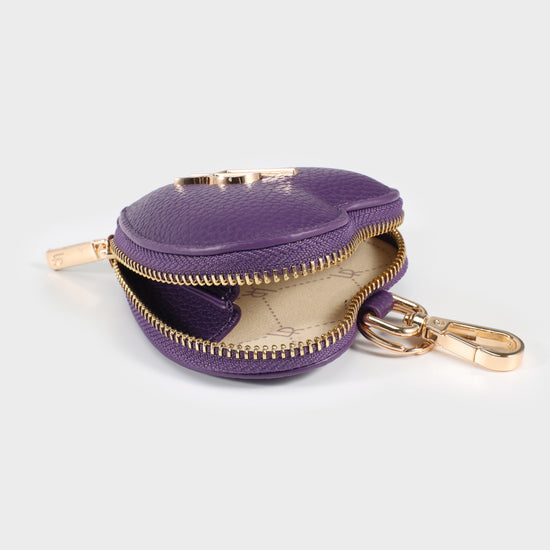 Portamonete MARGOT HEART WALLET - VIOLA