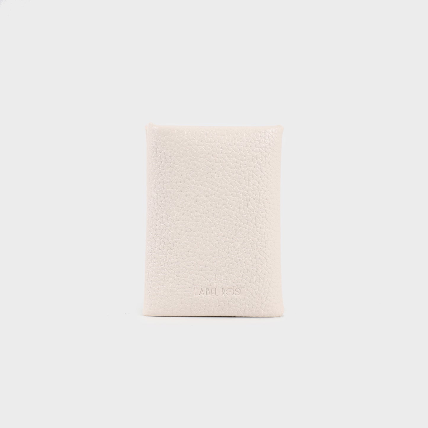 CARTERA DE BOLSILLO JENNY CARD - CREMA