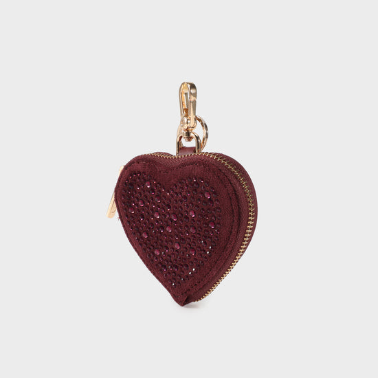 MARGOT HEART WALLET STRASS IN LOVE - GOLD