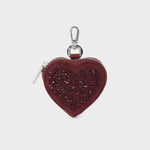 Portamonete  MARGOT HEART WALLET STRASS IN LOVE  - SILVER