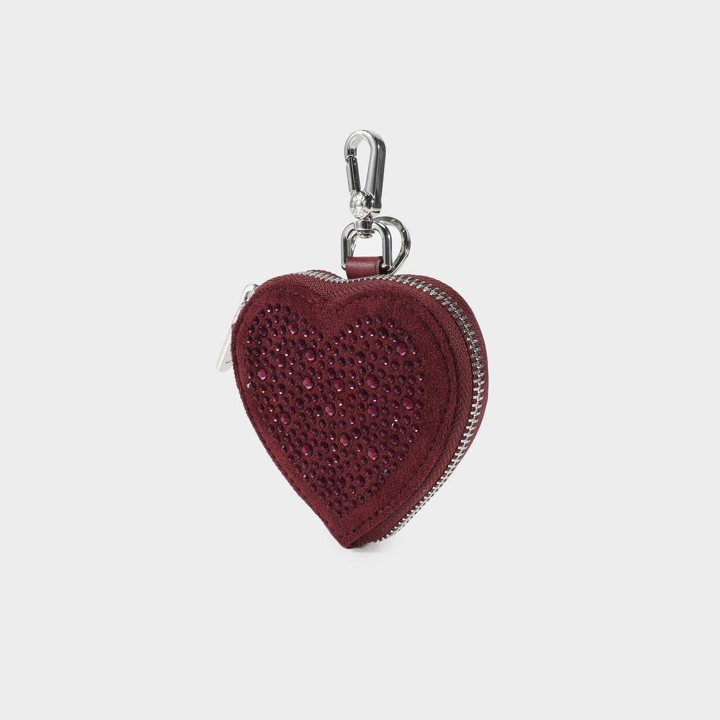 Portamonete  MARGOT HEART WALLET STRASS IN LOVE  - SILVER