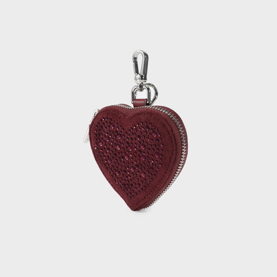 Monedero MARGOT HEART WALLET STRASS IN LOVE - SILVER