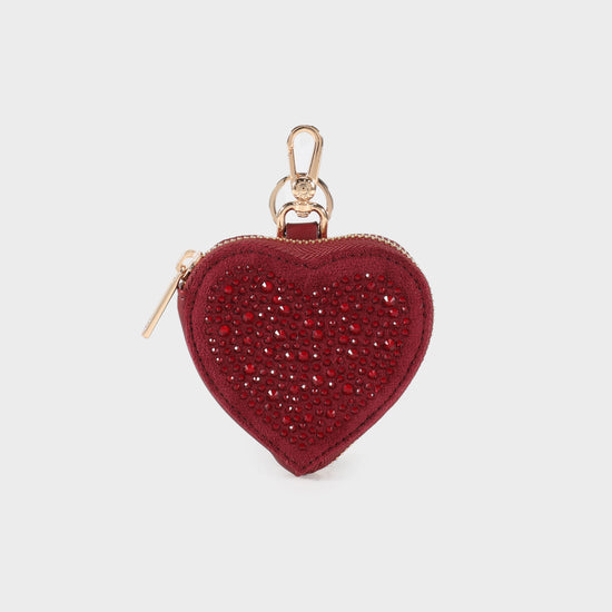 Portamonete  PARIS HEART WALLET STRASS IN LOVE  - GOLD