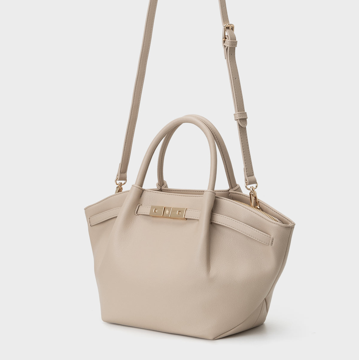 Borsa a mano BRIELLE SMALL - BEIGE
