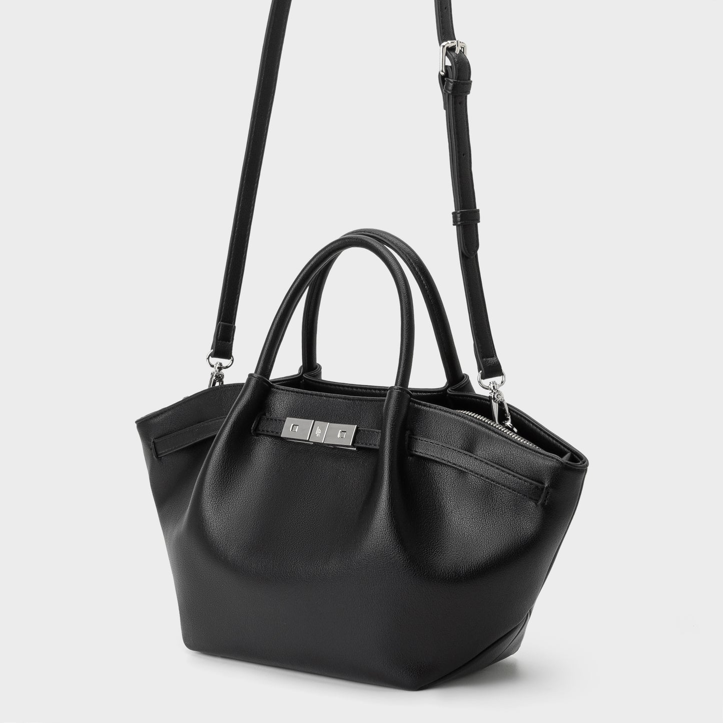 Borsa a mano BRIELLE SMALL - BLACK SILVER