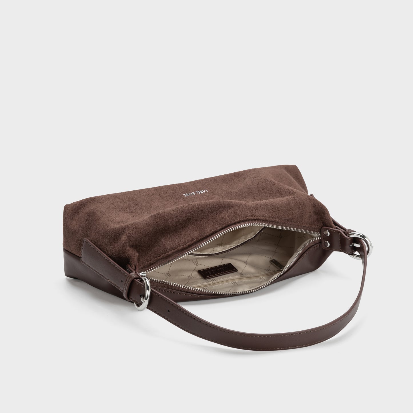 DUA shoulder bag - CHOCOLATE