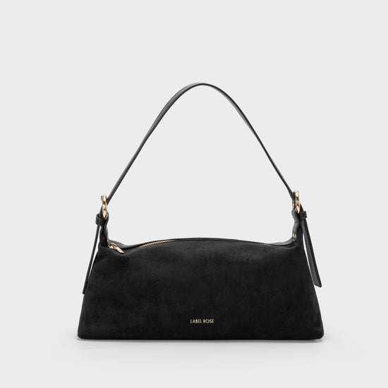 Borsa a spalla DUA - BLACK GOLD