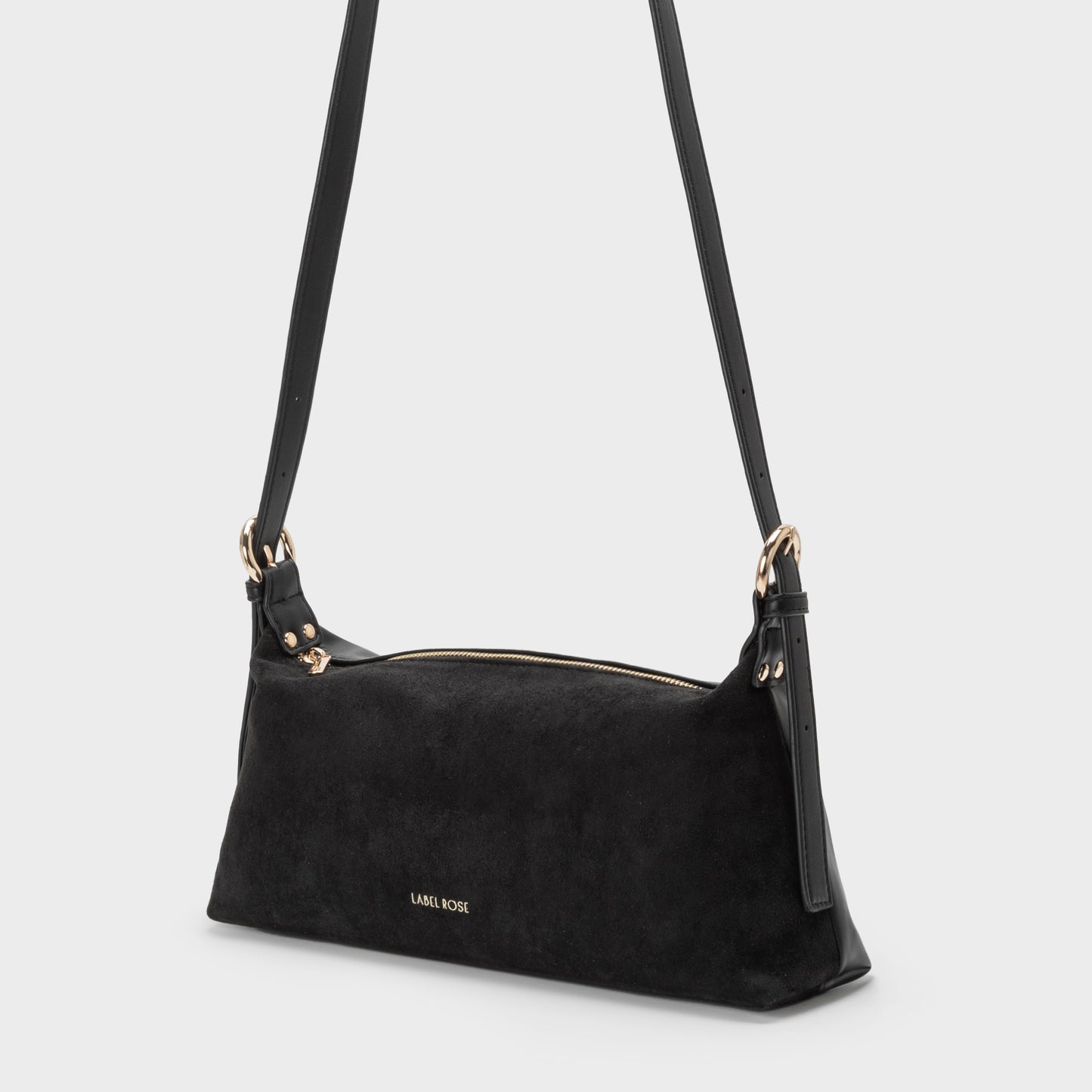 Borsa a spalla DUA - BLACK GOLD