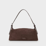 DUA shoulder bag - CHOCOLATE