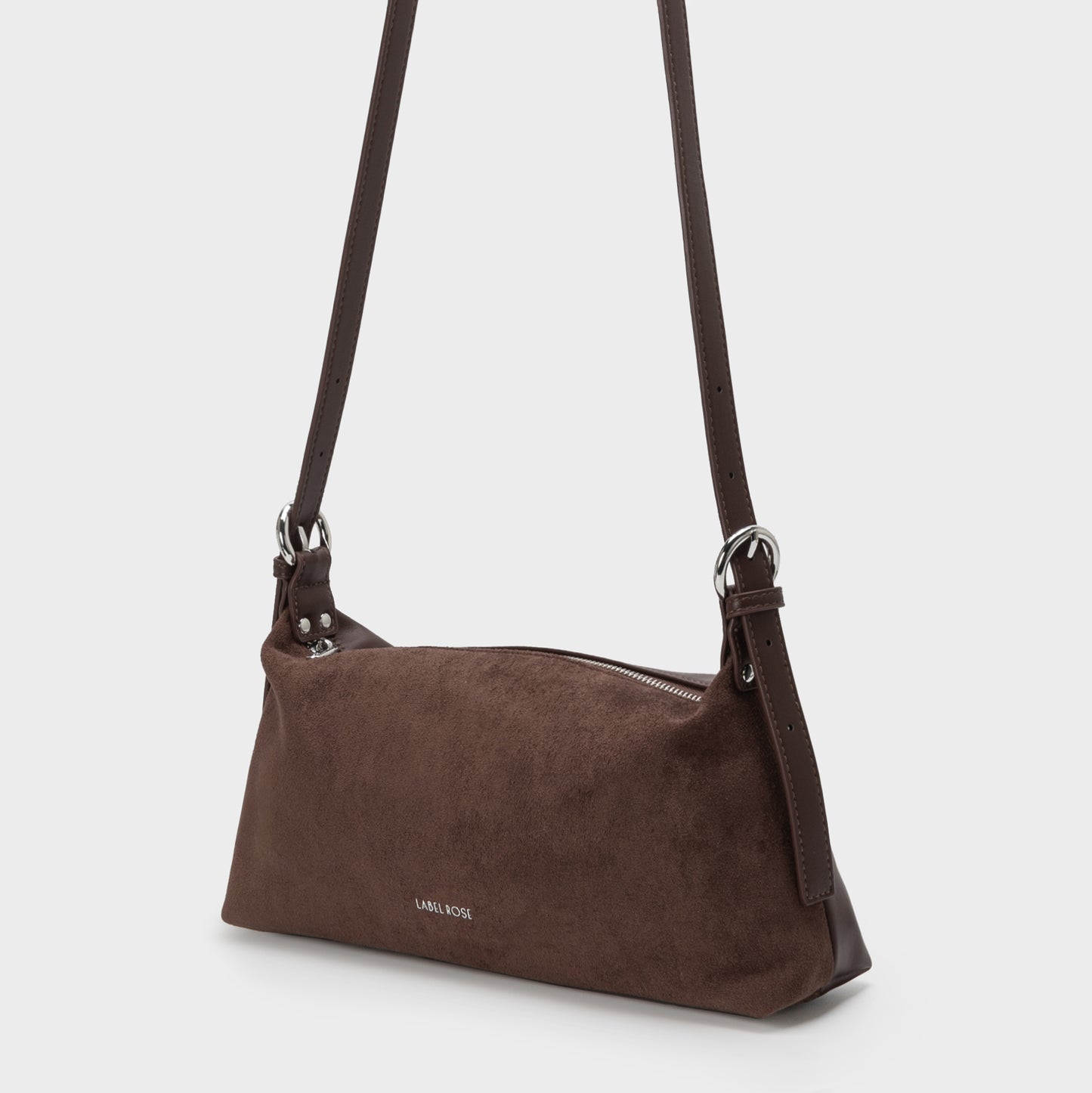 DUA shoulder bag - CHOCOLATE