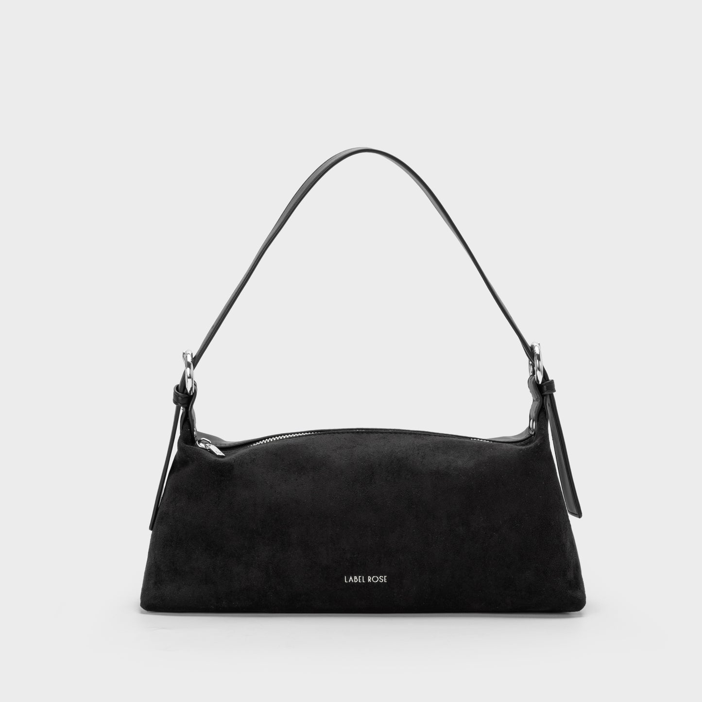 DUA shoulder bag - BACK SILVER
