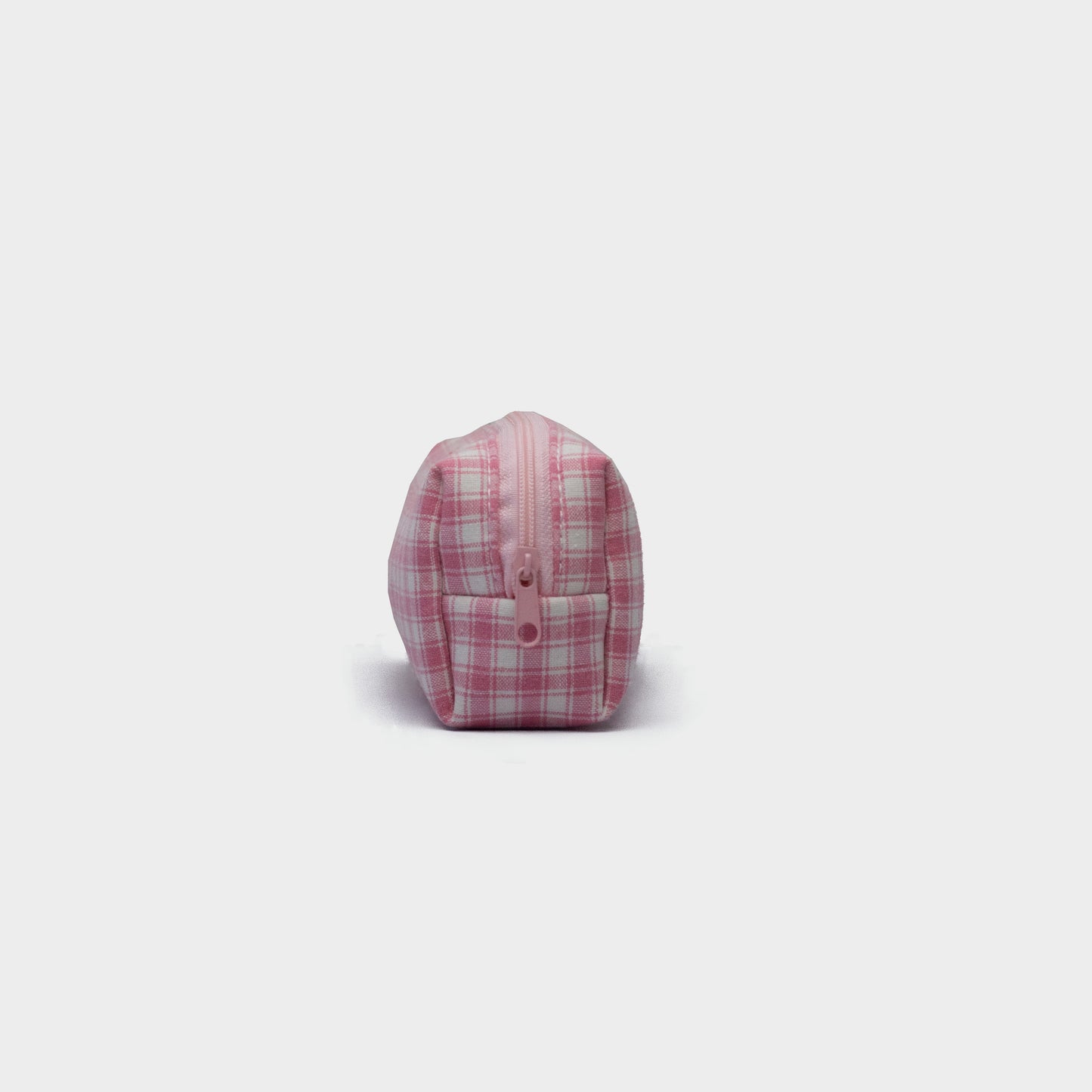 Checkered pencil case - PINK