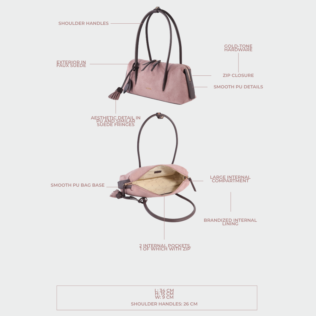 Borsa a spalla LIVIA - ROSE