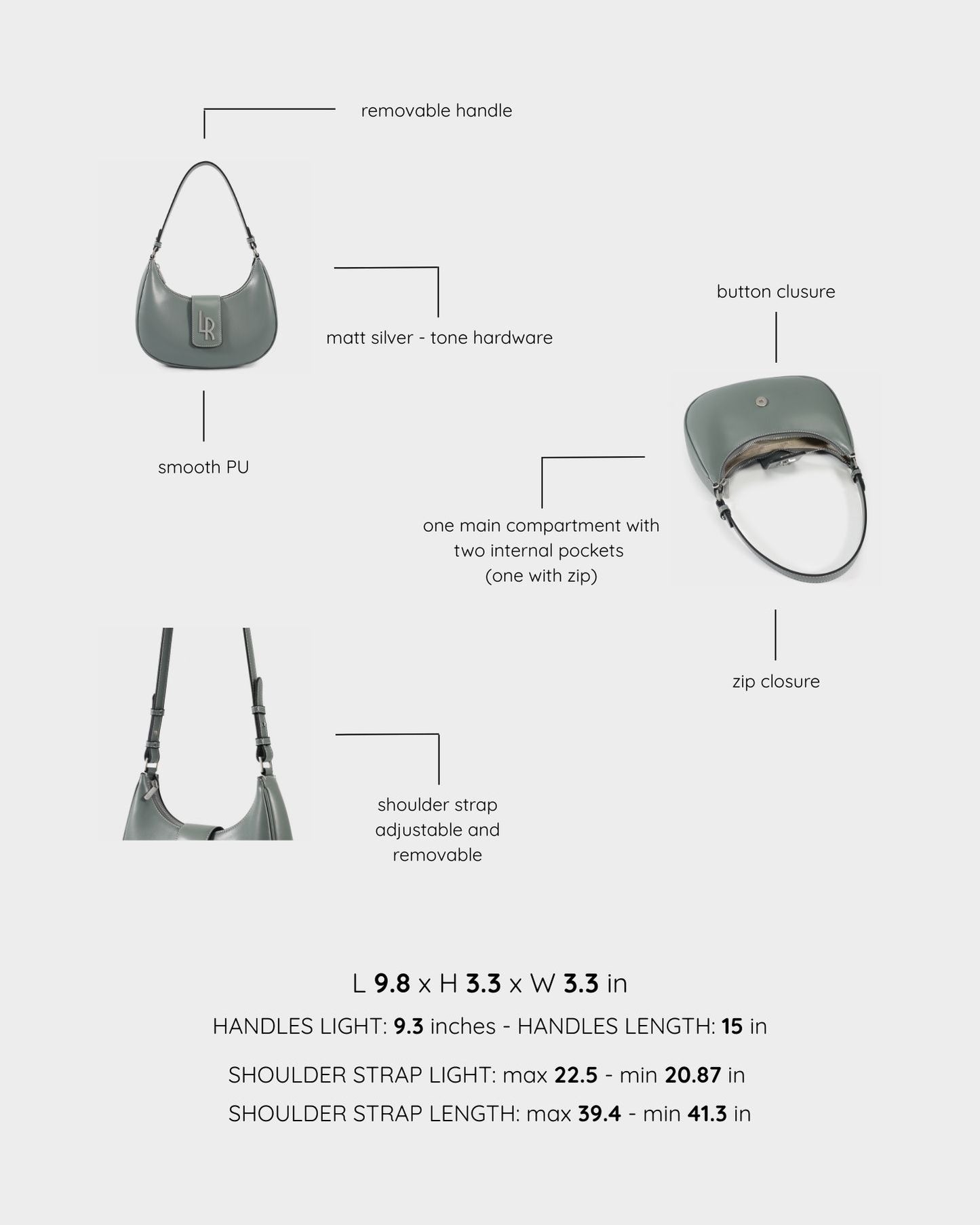 BEA Shoulder Bag - SAGE