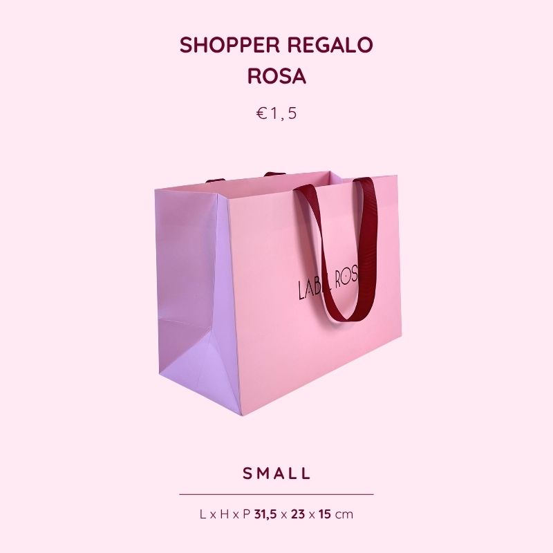 SHOPPER CARTA REGALO ROSA