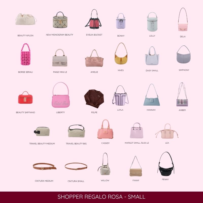 SHOPPER CARTA REGALO ROSA