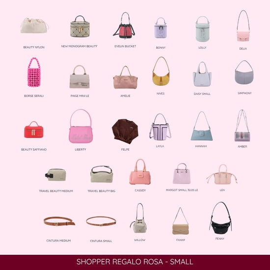 SHOPPER CARTA REGALO ROSA