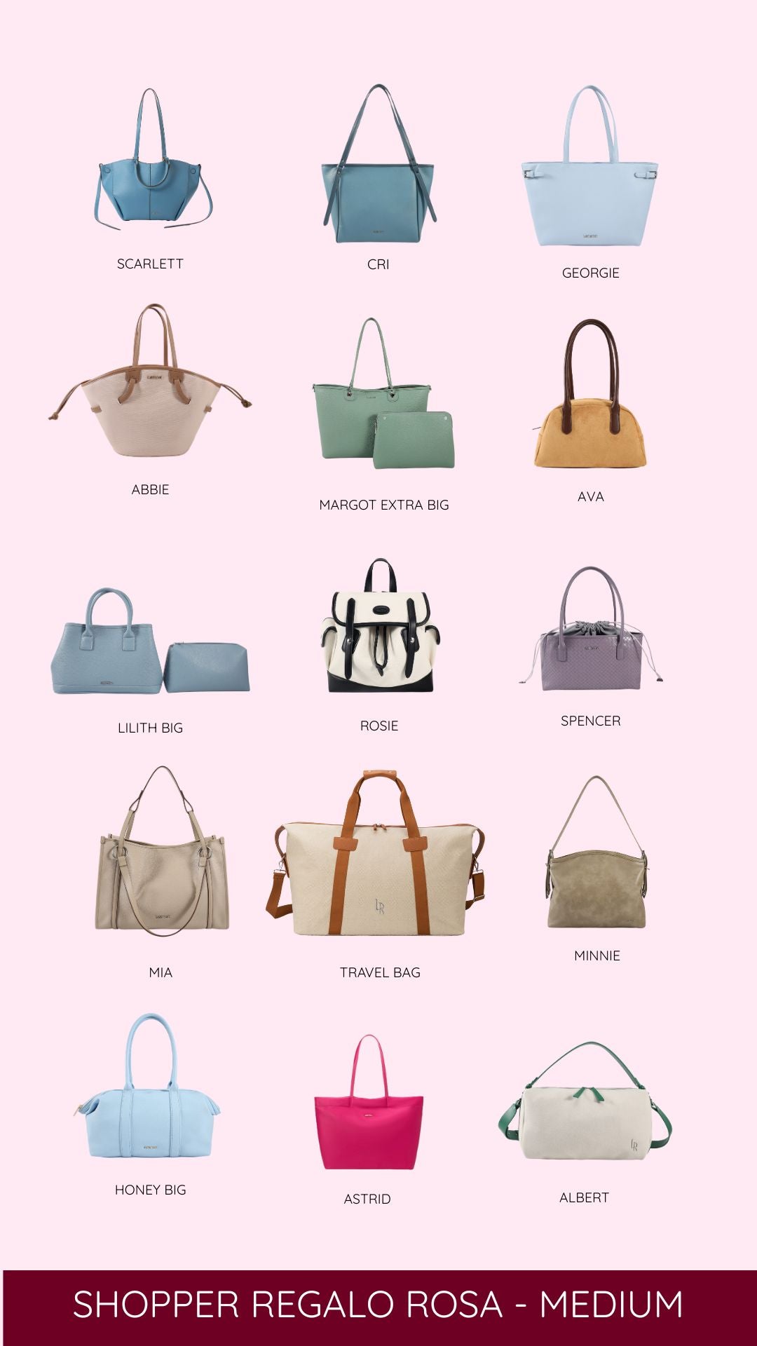 PINK GIFT PAPER SHOPPER 