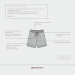 SET DE SHORTS LOLA - AZUL CLARO