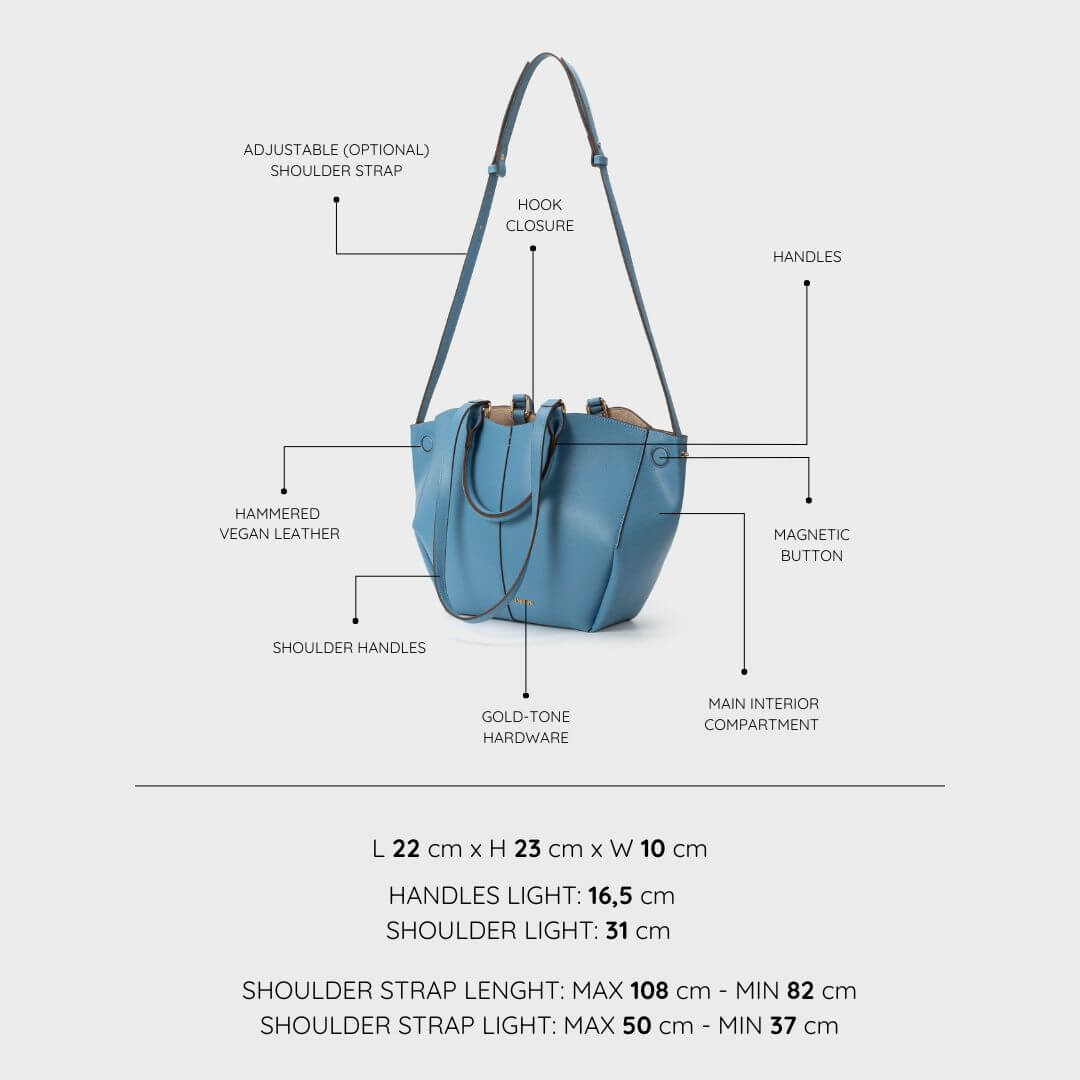 SCARLETT SMALL Shoulder Bag - BLUE