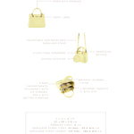 Borsa a mano MARGOT SMALL CANVAS LE - LEMON YELLOW