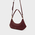 Bolso de hombro SOPHIE - BLACK CHERRY
