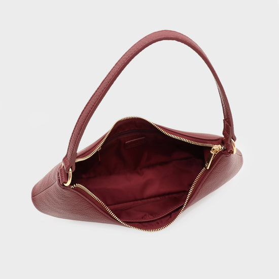 Borsa a spalla SOPHIE - BLACK CHERRY