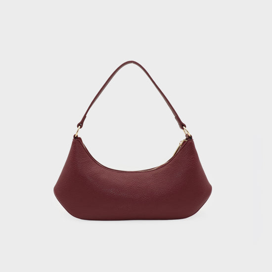 Borsa a spalla SOPHIE - BLACK CHERRY