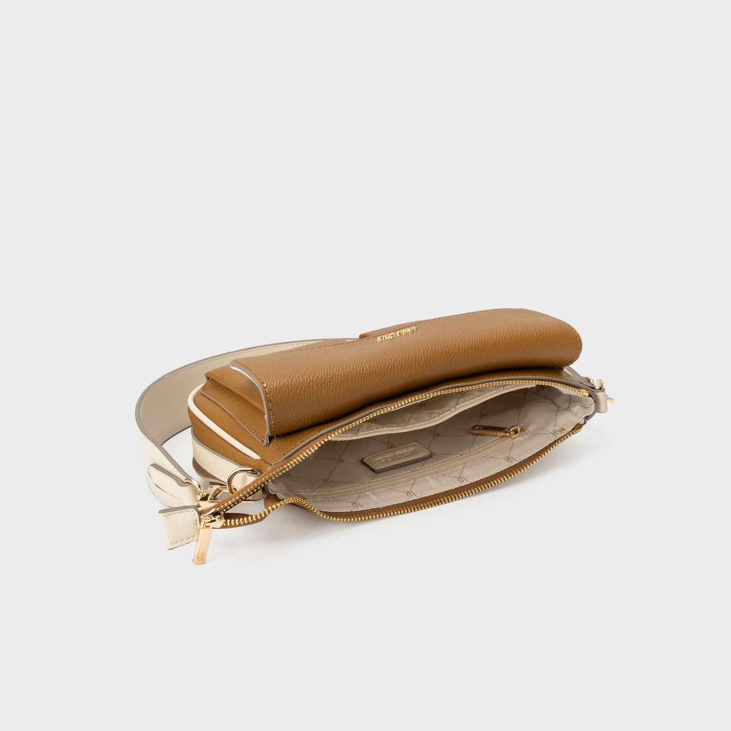 Borsa a spalla SABRINA - CAMEL