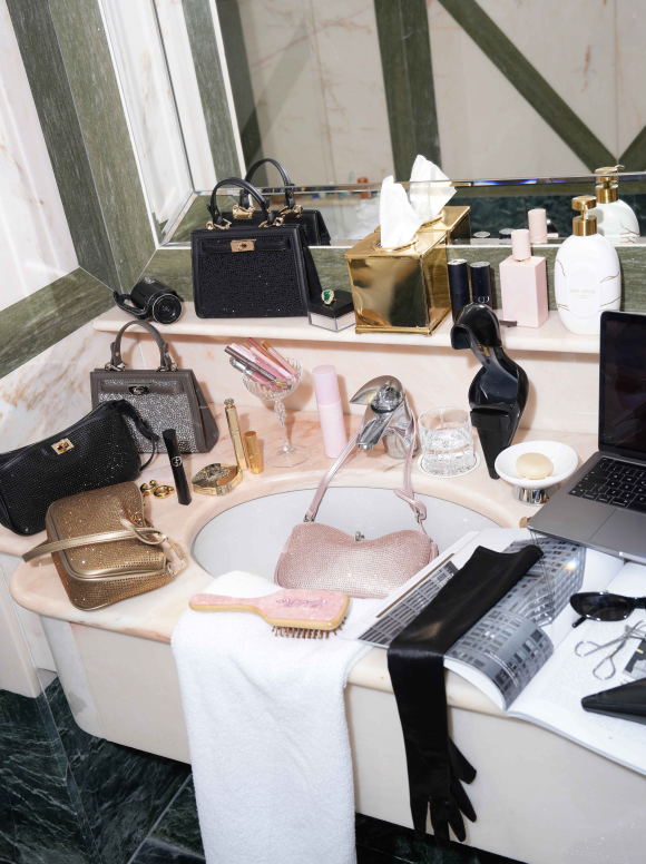 Borsa a spalla TIARA - GOLD