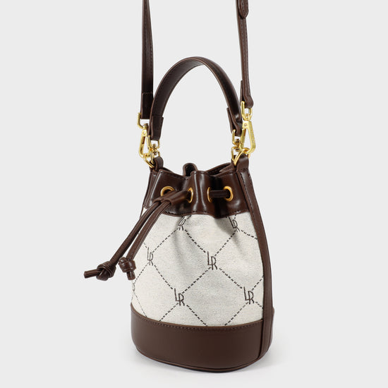 NEW MONOGRAM BUCKET Bucket Bag - BROWN