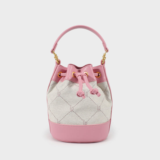 NEW MONOGRAM BUCKET Bucket Bag - CREAM