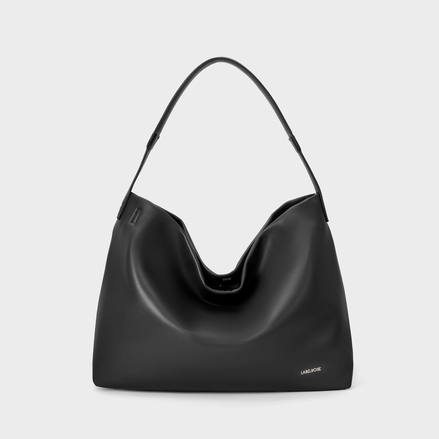 Shopper bag RUBY - BLACK SILVER