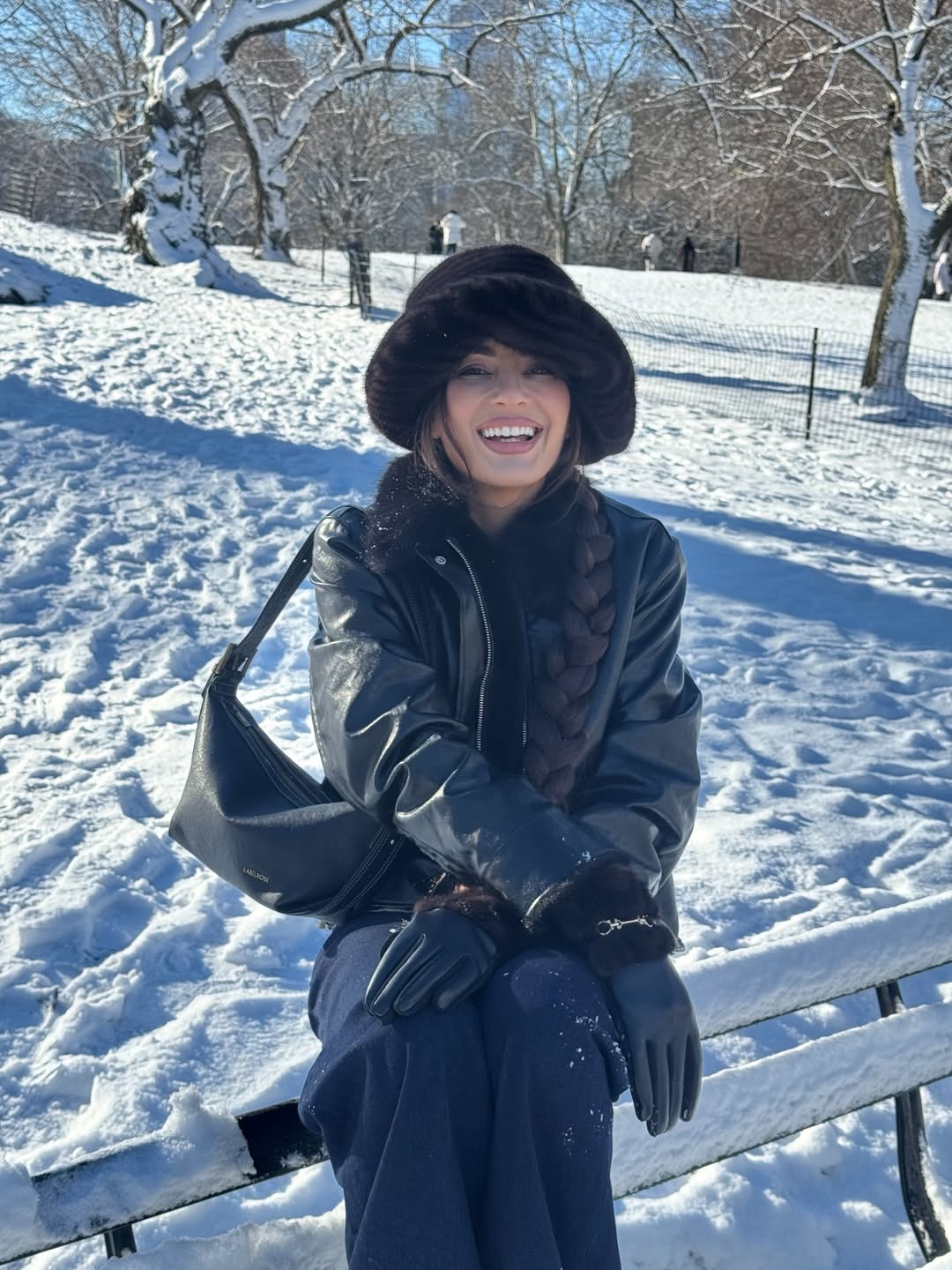 Borsa a spalla DANI- BLACK GOLD