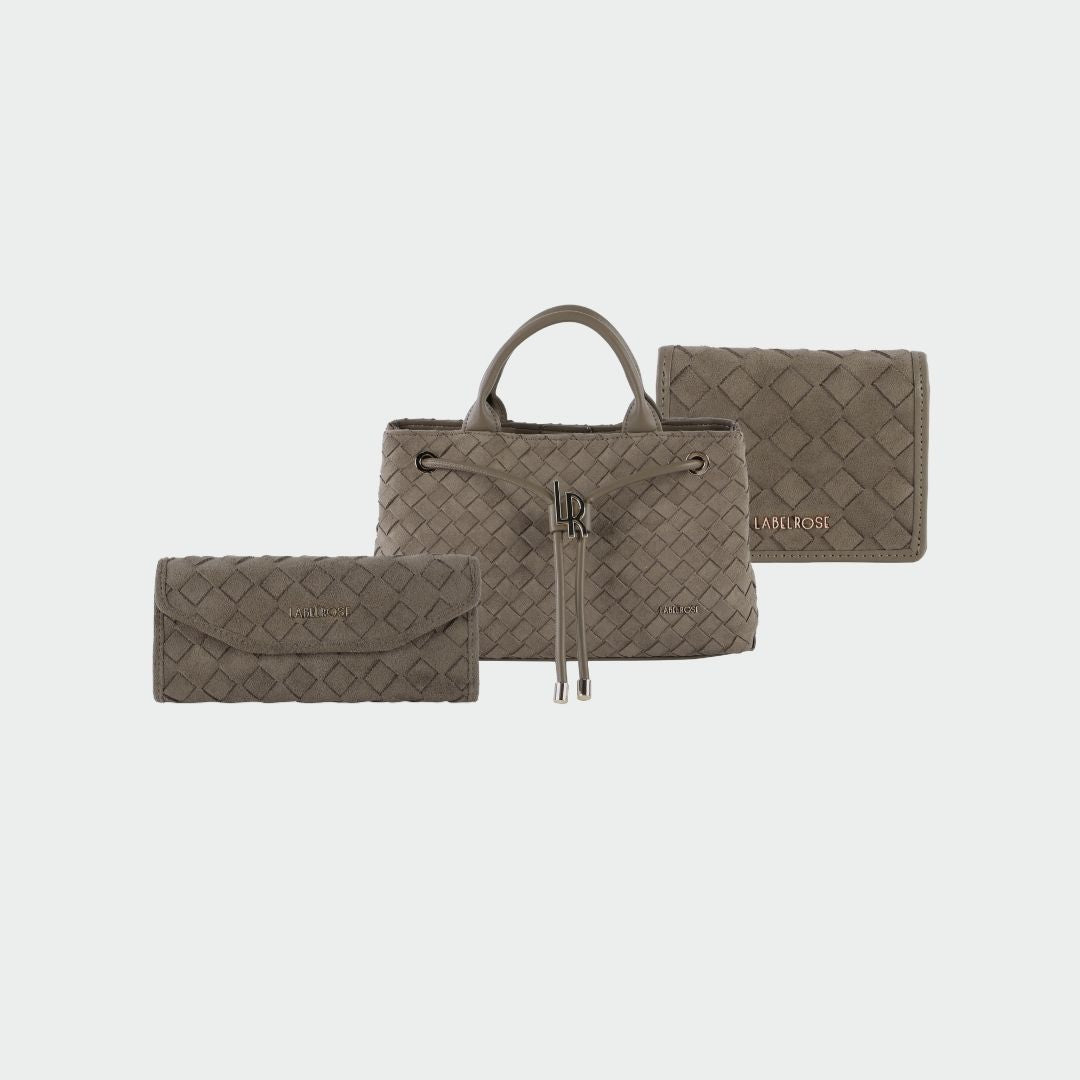 MEGAN SIMILSUEDE MATCHING SET - TAUPE