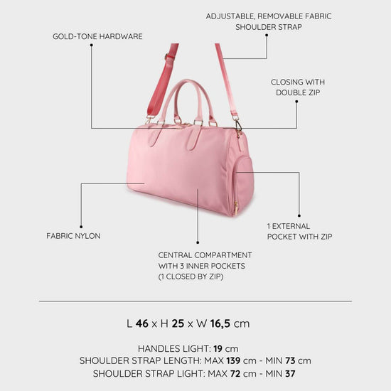 Travel Bag KIMBERLY - PINK