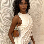 Borsa a spalla NICOLE - CARAMEL