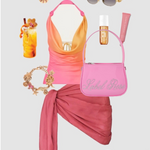 Mini bag in vernice LIBERTY - ROSA