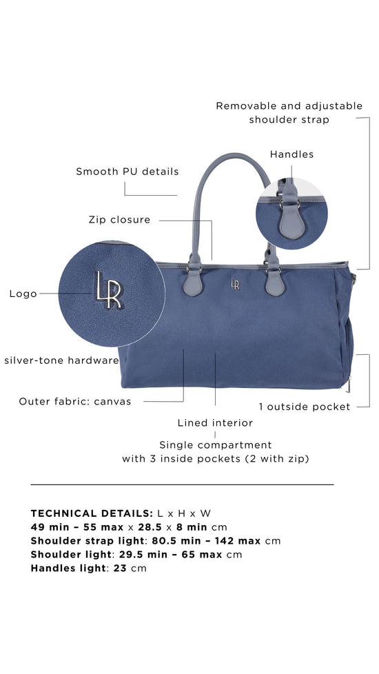 Borsone a spalla VOYAGER - SUMMIT BLUE