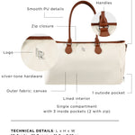Borsone a spalla VOYAGER - GLACIER WHITE
