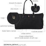 Borsone a spalla VOYAGER - BLACK
