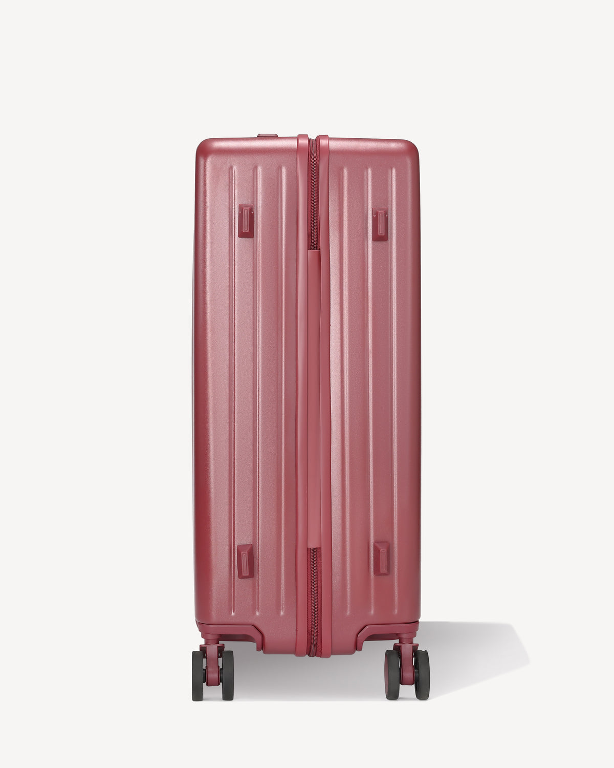 Valigia trolley opaco quattro ruote - BORDEAUX DIFETTATA