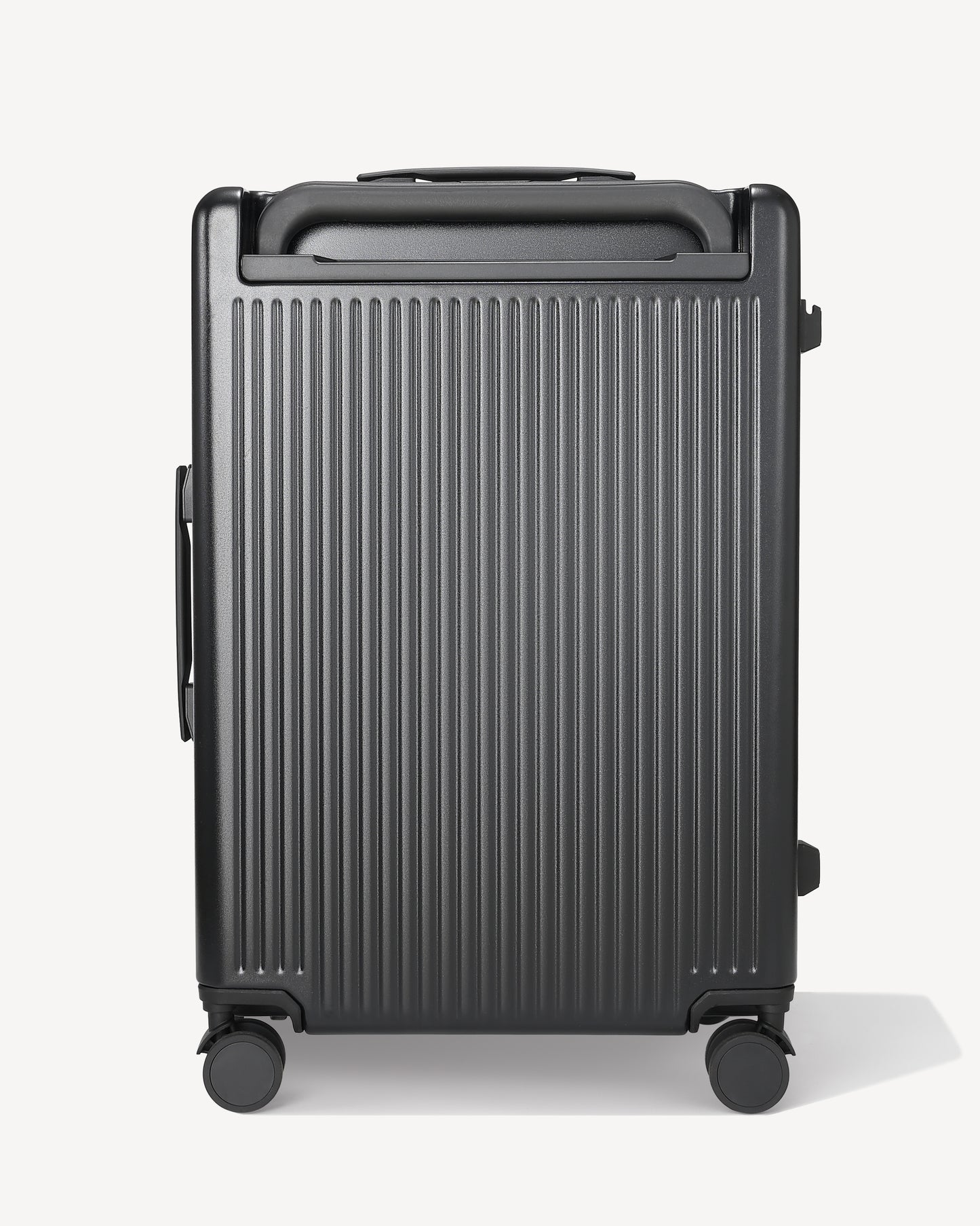 Valigia trolley opaco quattro ruote - NERO